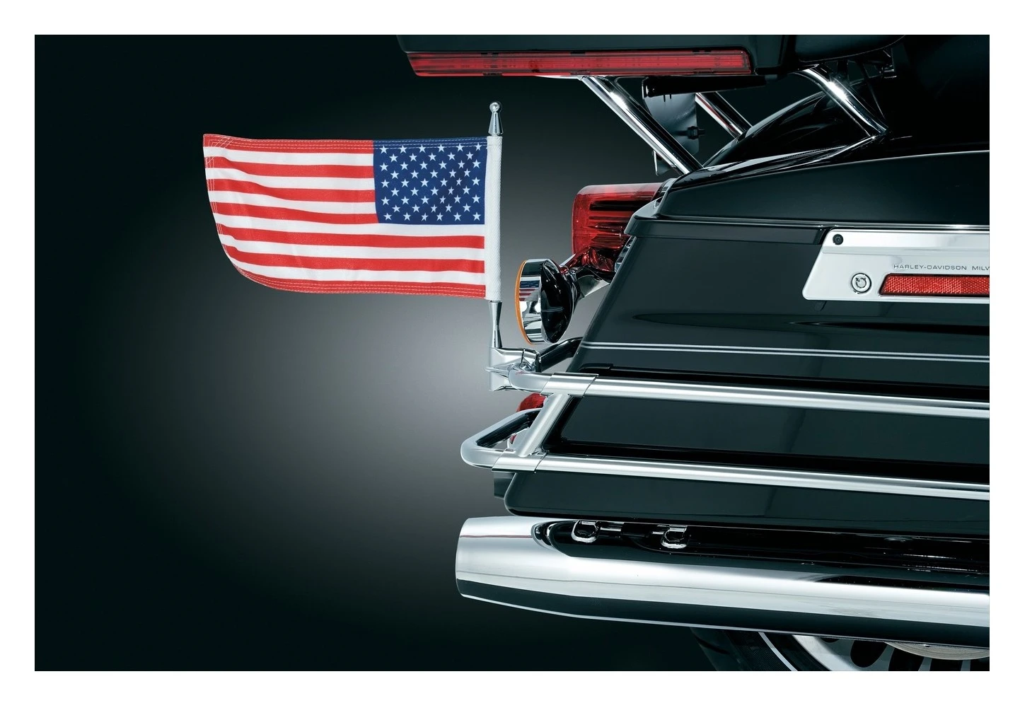 Kuryakyn Tube Clamp Flag Pole Mount 4 Kuryakyn Tube Clamp Flag Pole Mount - Image 2