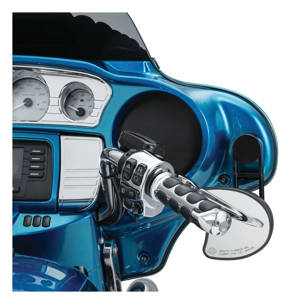 Kuryakyn Adjustable Drop Mirror Relocator For Harley Street Glide - Image 8