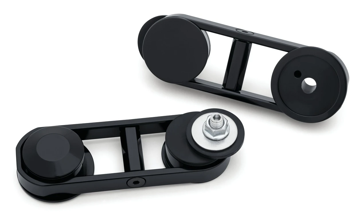 Kuryakyn Adjustable Drop Mirror Relocator For Harley Street Glide