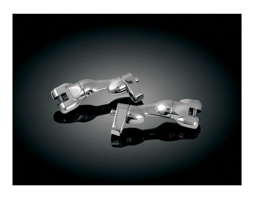 Kuryakyn Adjustable Passenger Peg Mounts For Harley & Indian Touring 4 Kuryakyn Adjustable Passenger Peg Mounts For Harley & Indian Touring - Image 2