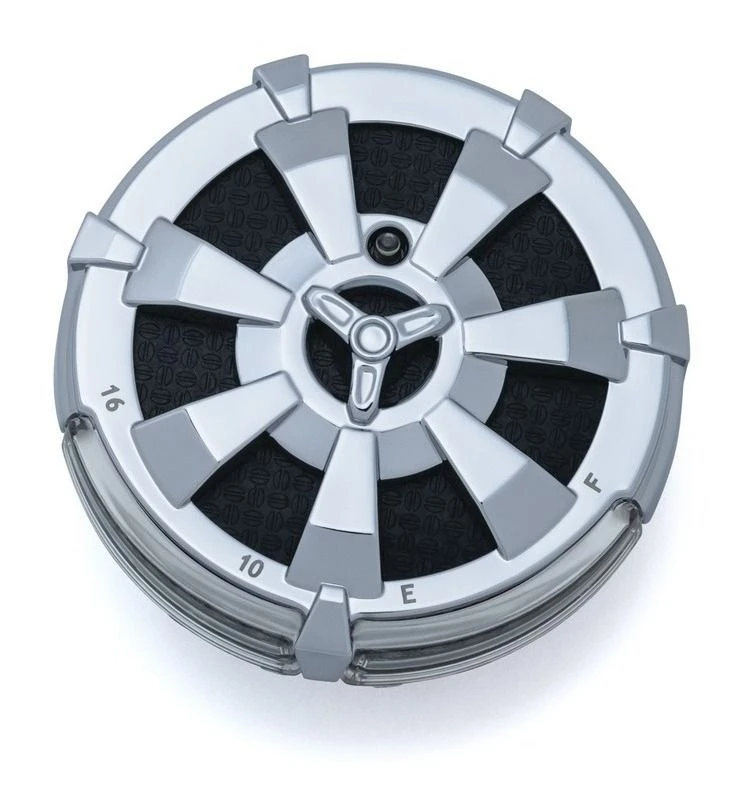 Kuryakyn Alley Cat LED Fuel / Battery Gauge For Harley 1988-2018 5 Kuryakyn Alley Cat LED Fuel / Battery Gauge For Harley 1988-2018 - Image 3