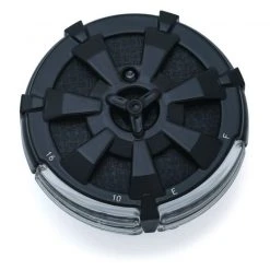 Kuryakyn Alley Cat LED Fuel / Battery Gauge For Harley 1988-2018