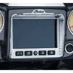 Kuryakyn Aztec Stereo Accent For Indian 2017-2019 -Kuryakyn Online Store kuryakyn aztec stereo accent for indian20172018 11