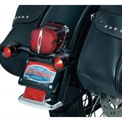 Kuryakyn Curved License Plate Frame For Kuryakyn Bullet Light Rear Turn Signal Bar -Kuryakyn Online Store kuryakyn curved license plate frame for kuryakyn bullet light rear turn signal bar 7