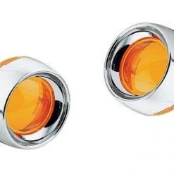 Kuryakyn Deuce Turn Signal Deep Dish Bezel For Harley 2000-2022 -Kuryakyn Online Store kuryakyn deuce turn signal deep dish bezel for harley20002014 5