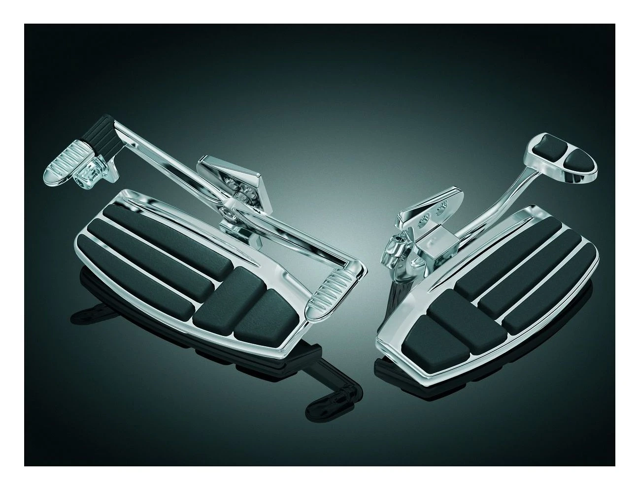 Kuryakyn Driver Floorboard Kit For Honda GoldWing GL1800 2001-2016 - Image 2