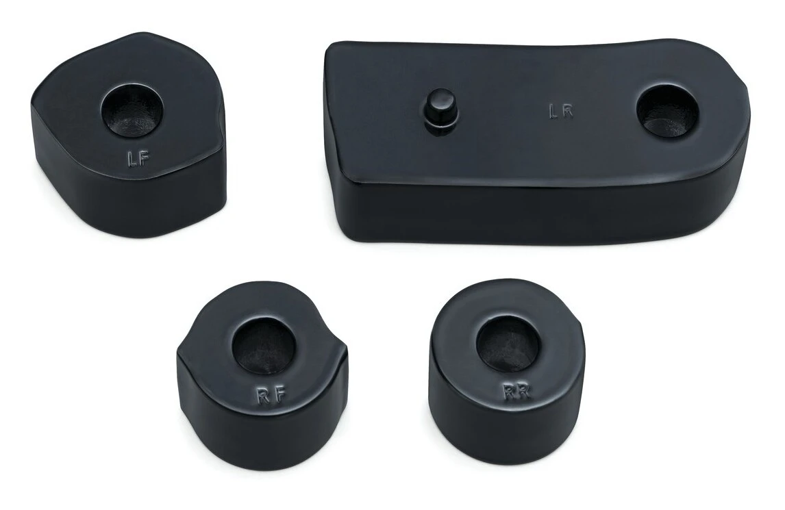 Kuryakyn Driver Floorboard Spacers For Harley FL Softail 2018-2022 3 Kuryakyn Driver Floorboard Spacers For Harley FL Softail 2018-2022