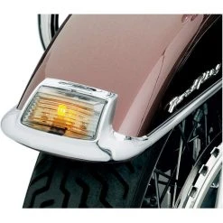 Kuryakyn Fender Tip LED Light And Smoke Lens Kit For Harley 1984-2017