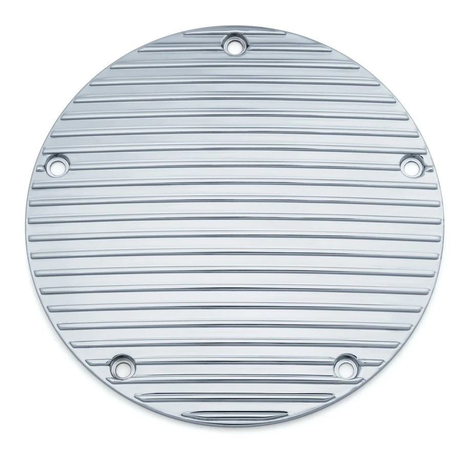 Kuryakyn Finned Derby Cover For Harley 6 Kuryakyn Finned Derby Cover For Harley - Image 4