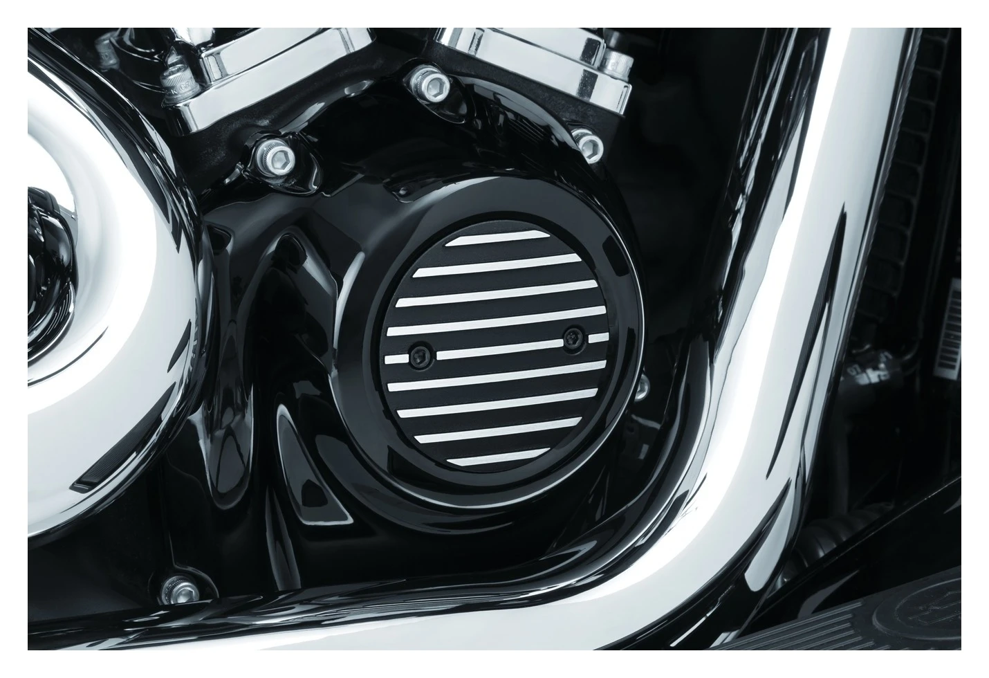Kuryakyn Finned Timing Cover For Harley 5 Kuryakyn Finned Timing Cover For Harley - Image 3