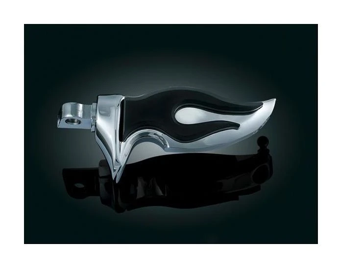 Kuryakyn Flame Footpegs For Harley 3 Kuryakyn Flame Footpegs For Harley