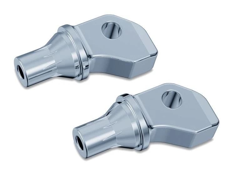 Kuryakyn Tapered Foot Peg Adapters For Indian Scout 2015-2022 3 Kuryakyn Tapered Foot Peg Adapters For Indian Scout 2015-2022