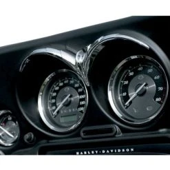 Kuryakyn Gauge Brow Trim For Harley Touring 1996-2013