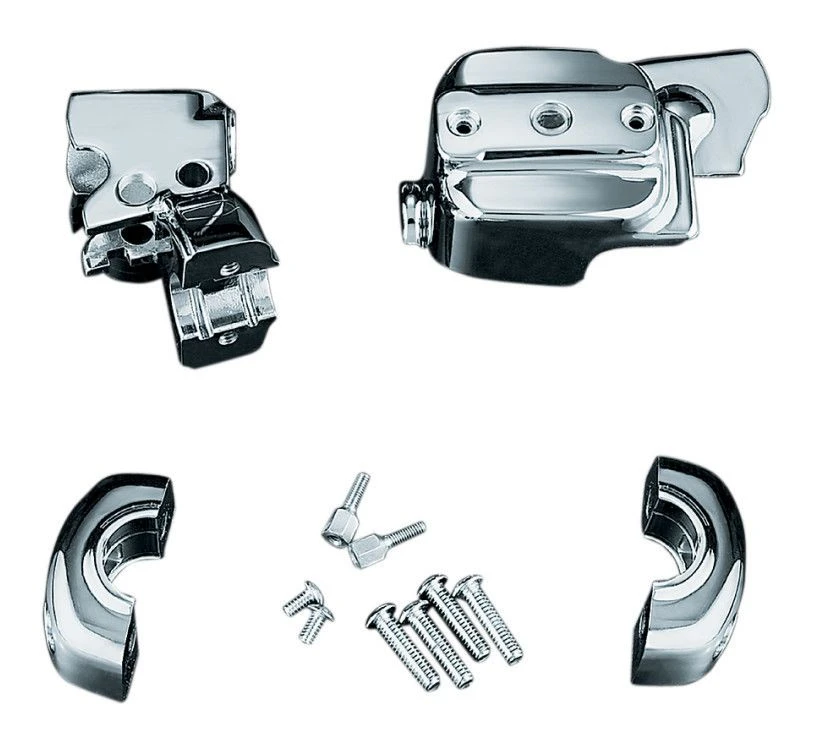 Kuryakyn Handlebar Control Cover Kit For Harley 5 Kuryakyn Handlebar Control Cover Kit For Harley - Image 3