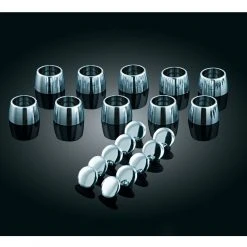 Kuryakyn Hollow Point Sleeve And Hot Spot 1/4" Socket Head Cap Screw Cover Kit