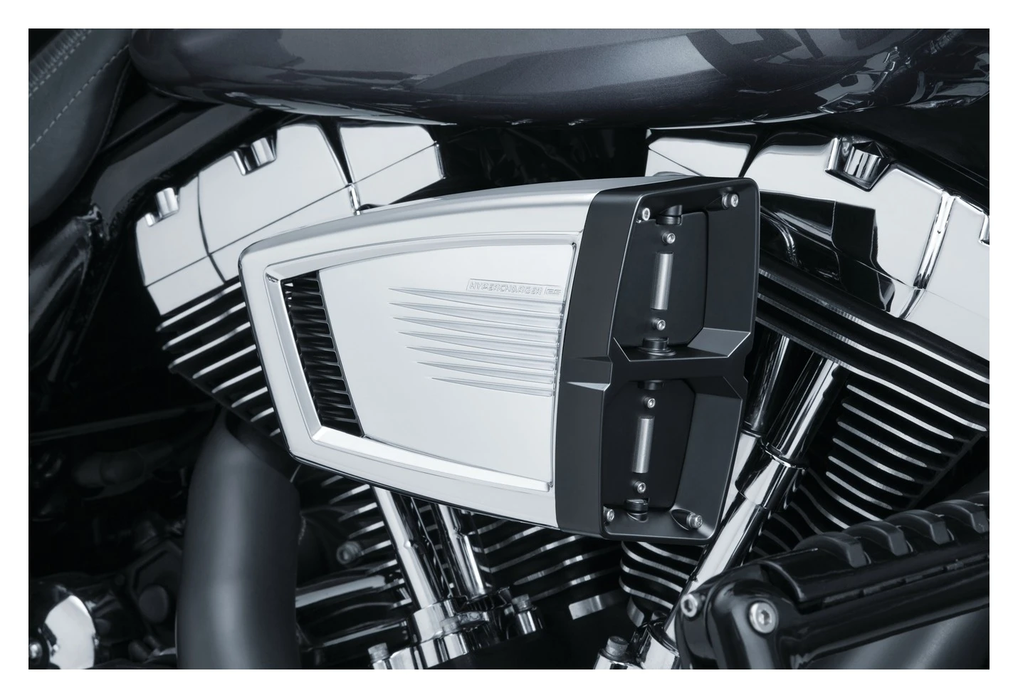 Kuryakyn Hypercharger ES Air Cleaner For Harley 8 Kuryakyn Hypercharger ES Air Cleaner For Harley - Image 6