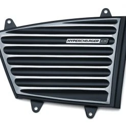 Kuryakyn Hypercharger ES Classic Faceplate Kit -Kuryakyn Online Store kuryakyn hypercharger es classic faceplate kit blackw chrome 1