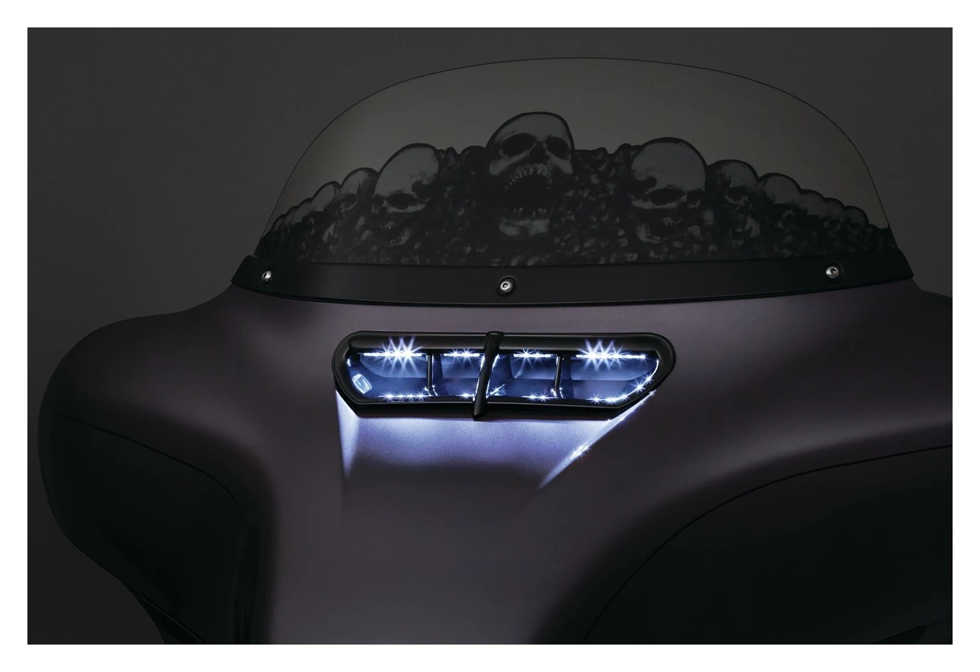 Kuryakyn LED Fairing Vent Accent For Harley Touring 2014-2018 4 Kuryakyn LED Fairing Vent Accent For Harley Touring 2014-2018 - Image 2