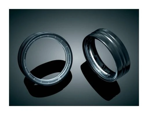 Kuryakyn LED Halo 4 1/2" Passing Lamp Trim Rings For Harley 1984-2016 6 Kuryakyn LED Halo 4 1/2" Passing Lamp Trim Rings For Harley 1984-2016 -Kuryakyn Online Store kuryakyn led halo45 passing lamp trim rings for harley 5