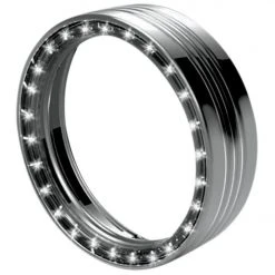 Kuryakyn LED Halo 7" Headlight Trim Ring For Harley 10 Kuryakyn LED Halo 7" Headlight Trim Ring For Harley -Kuryakyn Online Store kuryakyn led halo7 headlight trim ring for harley chrome 4