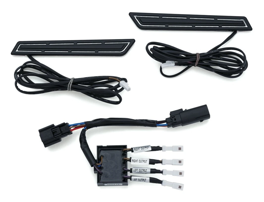 Kuryakyn LED Saddlebag Hinge Accents For Harley Touring 2014-2022 7 Kuryakyn LED Saddlebag Hinge Accents For Harley Touring 2014-2022 - Image 5