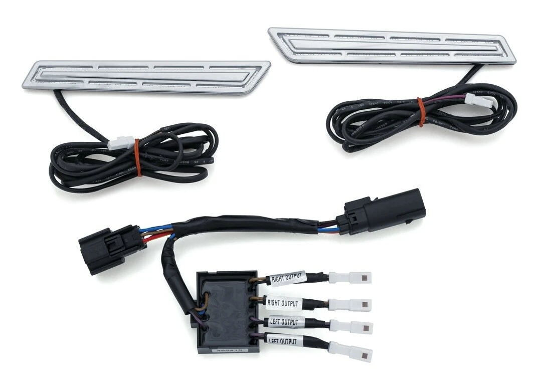 Kuryakyn LED Saddlebag Hinge Accents For Harley Touring 2014-2022 8 Kuryakyn LED Saddlebag Hinge Accents For Harley Touring 2014-2022 - Image 6