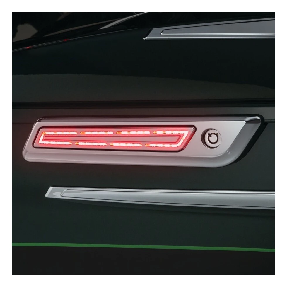 Kuryakyn LED Saddlebag Hinge Accents For Harley Touring 2014-2022 3 Kuryakyn LED Saddlebag Hinge Accents For Harley Touring 2014-2022