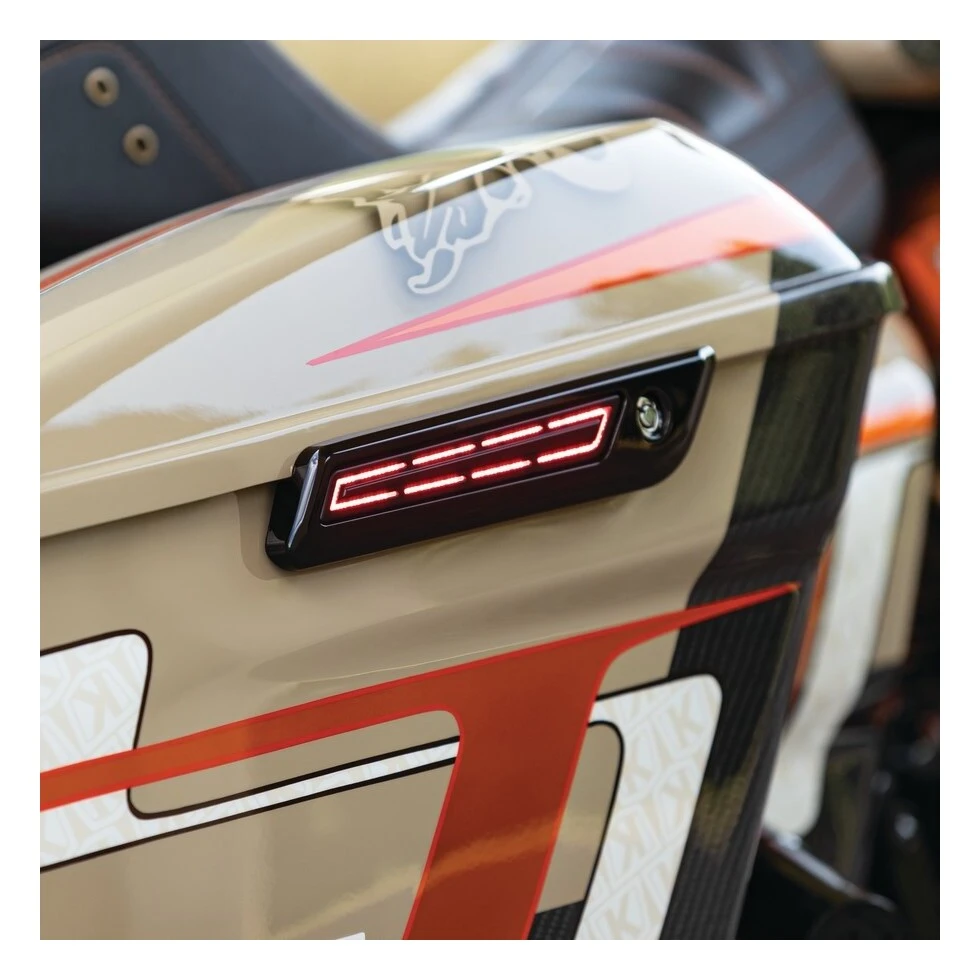 Kuryakyn LED Saddlebag Hinge Accents For Harley Touring 2014-2022 4 Kuryakyn LED Saddlebag Hinge Accents For Harley Touring 2014-2022 - Image 2