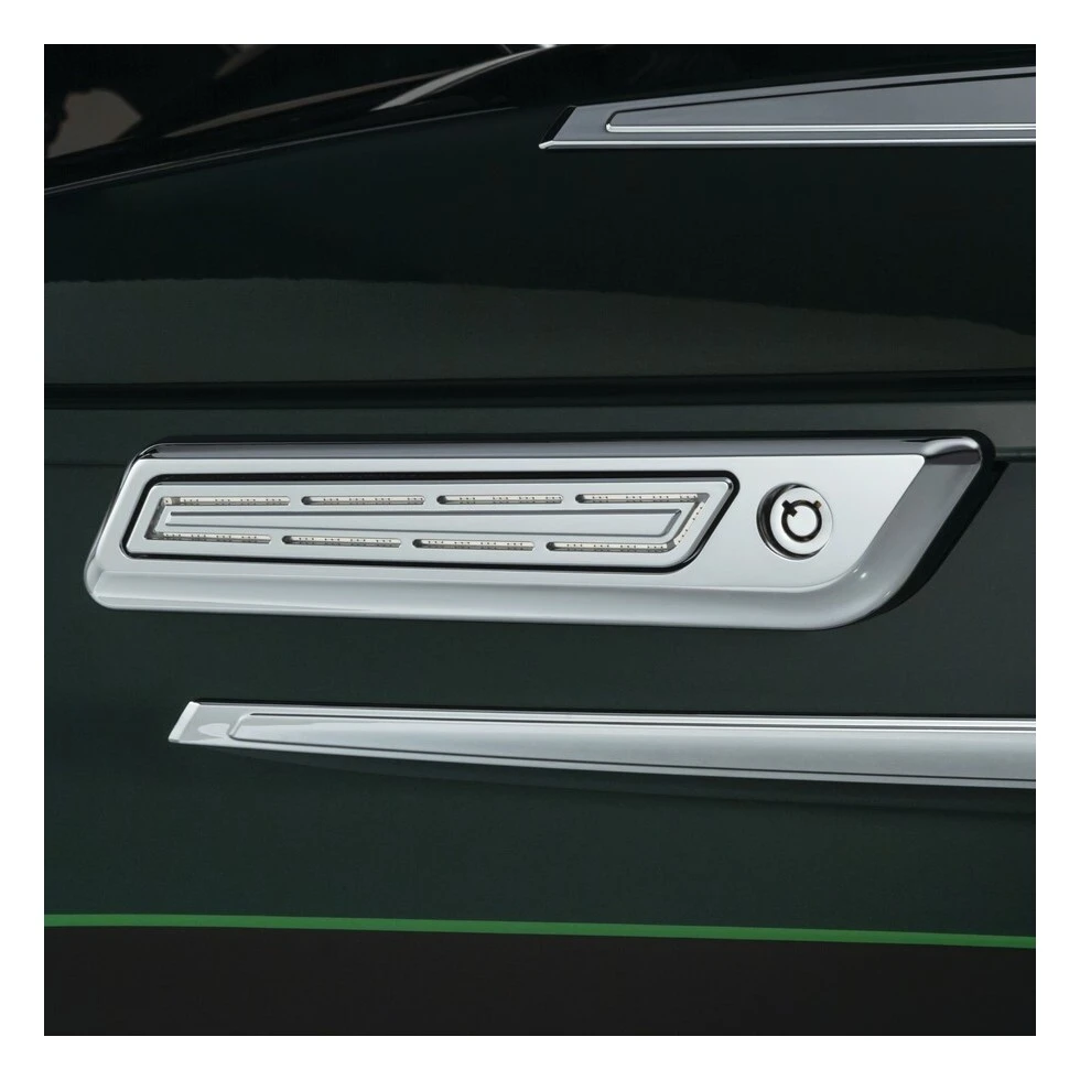 Kuryakyn LED Saddlebag Hinge Accents For Harley Touring 2014-2022 5 Kuryakyn LED Saddlebag Hinge Accents For Harley Touring 2014-2022 - Image 3