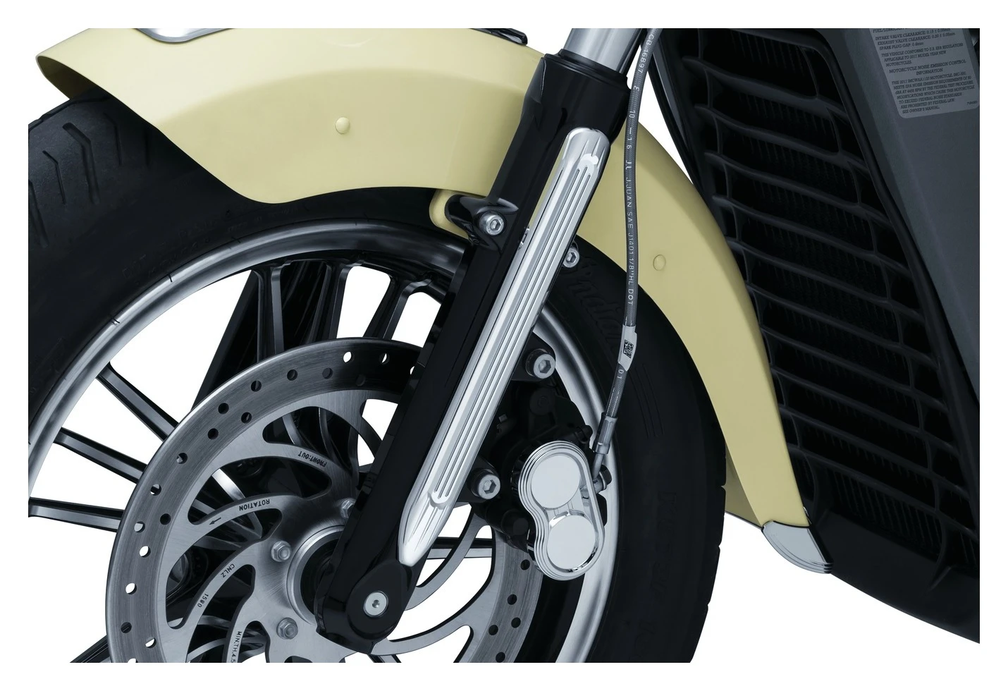 Kuryakyn Legacy Lower Leg Accents For Indian Scout 2015-2022 4 Kuryakyn Legacy Lower Leg Accents For Indian Scout 2015-2022 - Image 2
