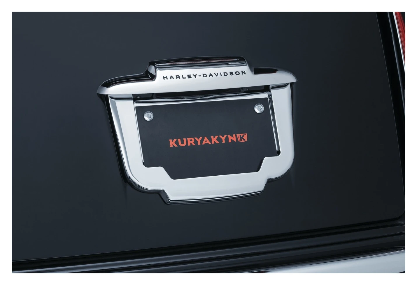 Kuryakyn License Plate Frame For Harley Trike 2010-2022 6 Kuryakyn License Plate Frame For Harley Trike 2010-2022 - Image 4