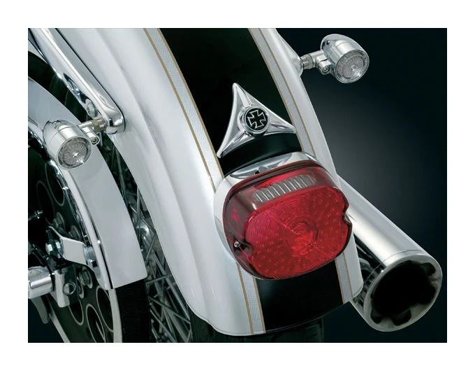 Kuryakyn License Plate Mounting Hole Cover For Harley 4 Kuryakyn License Plate Mounting Hole Cover For Harley - Image 2