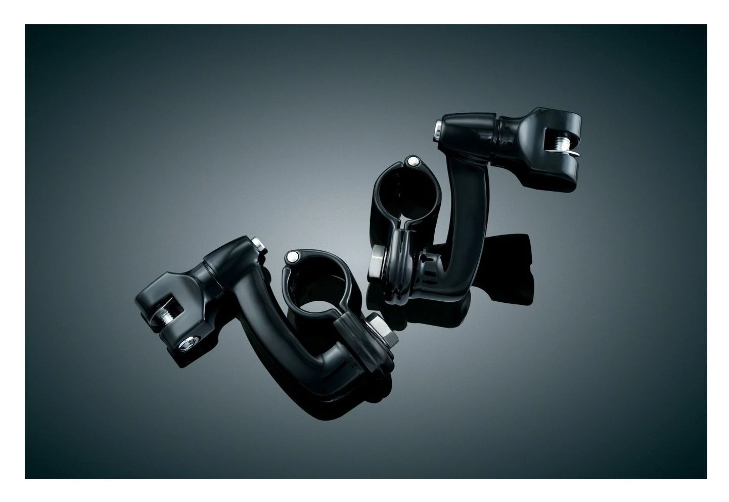 Kuryakyn Longhorn Offset Footpeg Mounts For Harley 3 Kuryakyn Longhorn Offset Footpeg Mounts For Harley