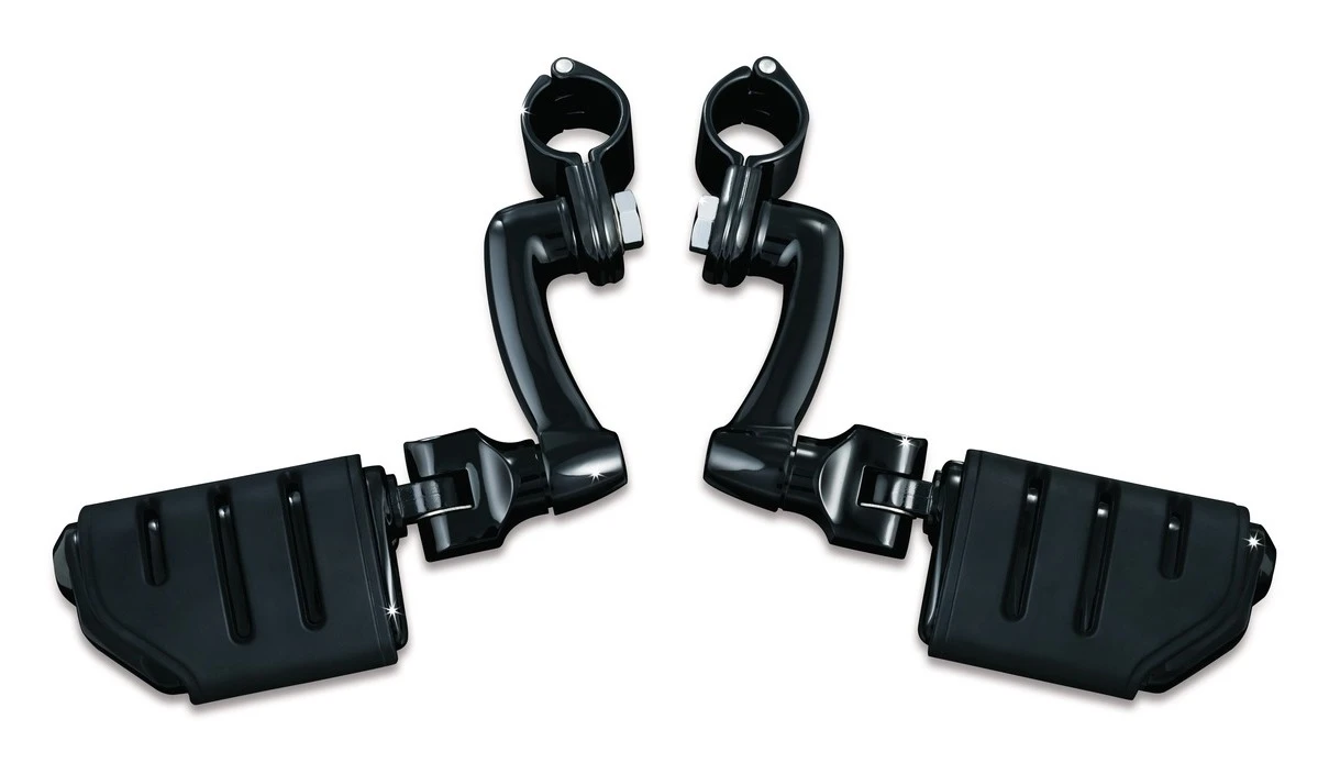 Kuryakyn Longhorn Offset Trident Dually Highway Pegs 3 Kuryakyn Longhorn Offset Trident Dually Highway Pegs