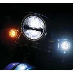 Kuryakyn LuminEZ LED Front Turn Signal Inserts For Harley 2000-2022 -Kuryakyn Online Store kuryakyn lumin ezled front turn signal inserts for harley davidson 10