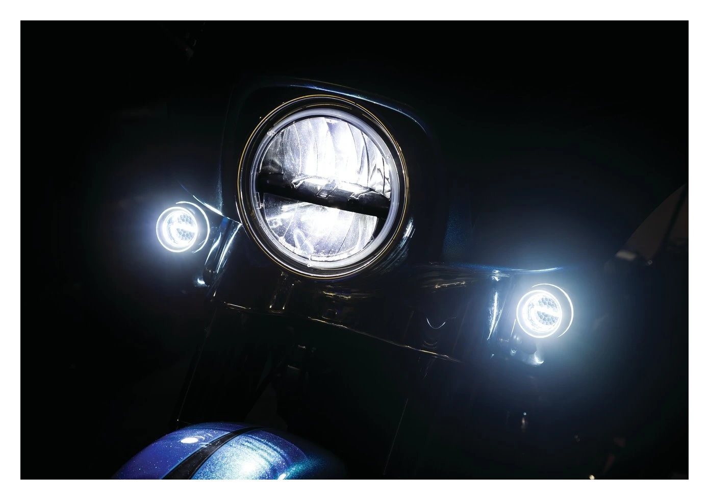 Kuryakyn LuminEZ LED Front Turn Signal Inserts For Harley 2000-2022 - Image 4