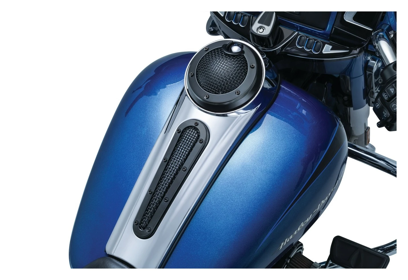 Kuryakyn Mesh Dash Insert For Harley Touring