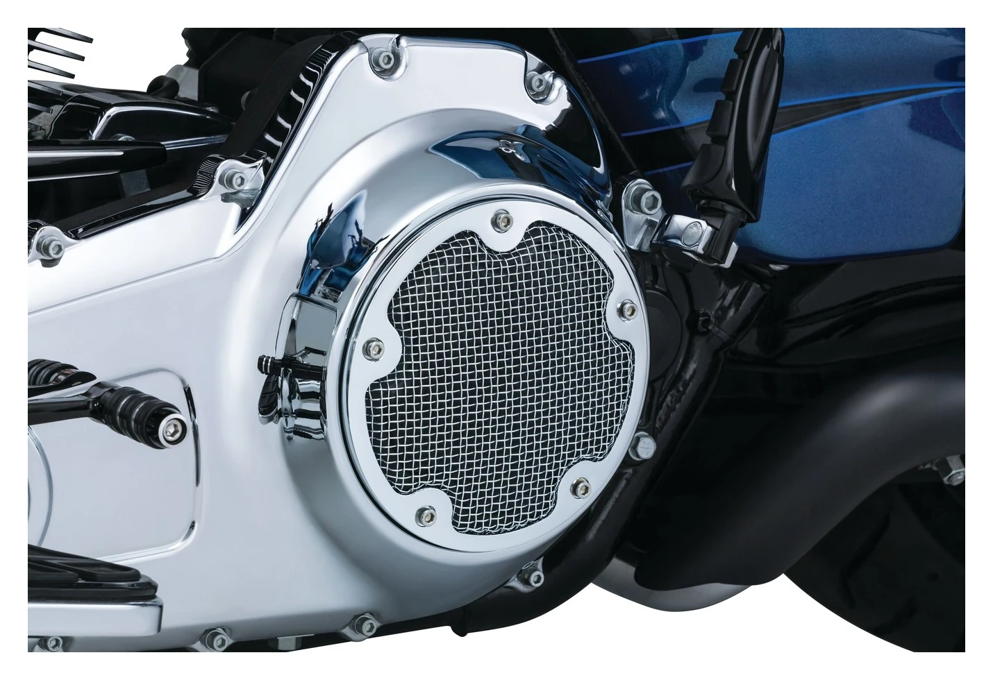 Kuryakyn Mesh Derby Cover For Harley 9 Kuryakyn Mesh Derby Cover For Harley - Image 7