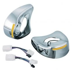 Kuryakyn Mirror Light Caps For Harley Touring 1998-2013 -Kuryakyn Online Store kuryakyn mirror light caps for harley touring19962013 3