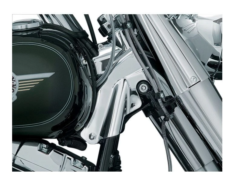 Kuryakyn Neck Cover For Harley FL Softail 3 Kuryakyn Neck Cover For Harley FL Softail