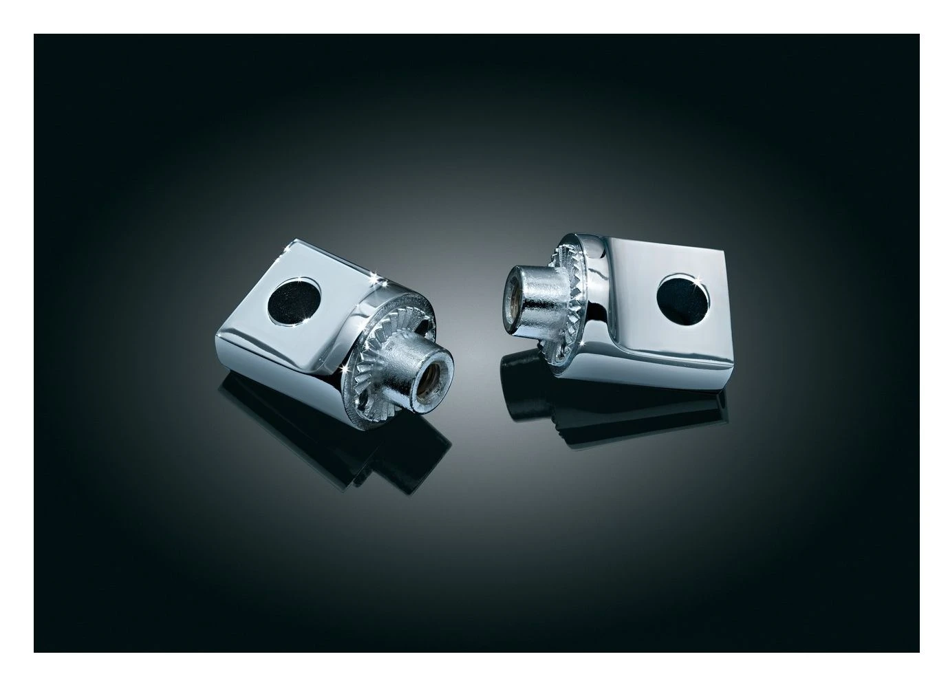 Kuryakyn Non-Pivoting Splined Male Foot Peg Mounts For Harley 3 Kuryakyn Non-Pivoting Splined Male Foot Peg Mounts For Harley