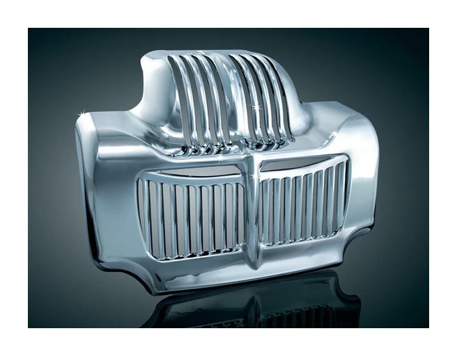 Kuryakyn Oil Cooler Cover For Harley Touring 2011-2016 5 Kuryakyn Oil Cooler Cover For Harley Touring 2011-2016 - Image 3