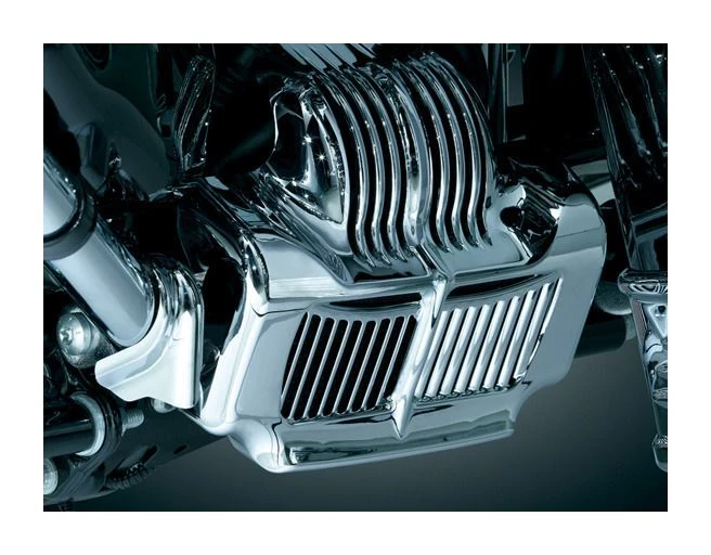 Kuryakyn Oil Cooler Cover For Harley Touring 2011-2016 6 Kuryakyn Oil Cooler Cover For Harley Touring 2011-2016 - Image 4