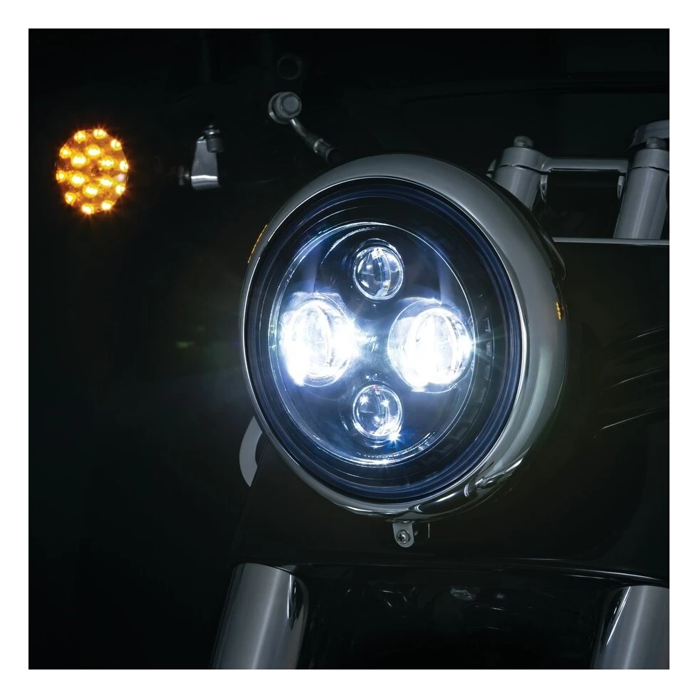 Kuryakyn Orbit 7" LED Headlight 5 Kuryakyn Orbit 7" LED Headlight - Image 3