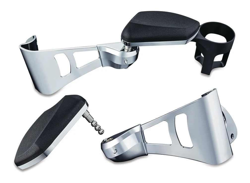 Kuryakyn Passenger Armrests For Touring / Tri-Glide 2014-2022 4 Kuryakyn Passenger Armrests For Touring / Tri-Glide 2014-2022 - Image 2