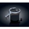 Kuryakyn Passenger Rail Drink Holder With Universal Basket [Open Box] -Kuryakyn Online Store kuryakyn passenger rail drink holder with universal basket open box with universal basket 1