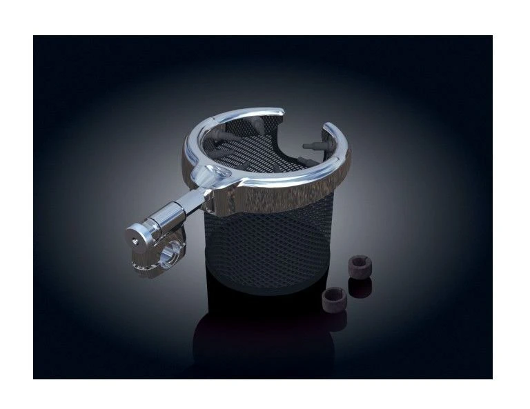 Kuryakyn Passenger Rail Drink Holder With Universal Basket [Open Box]