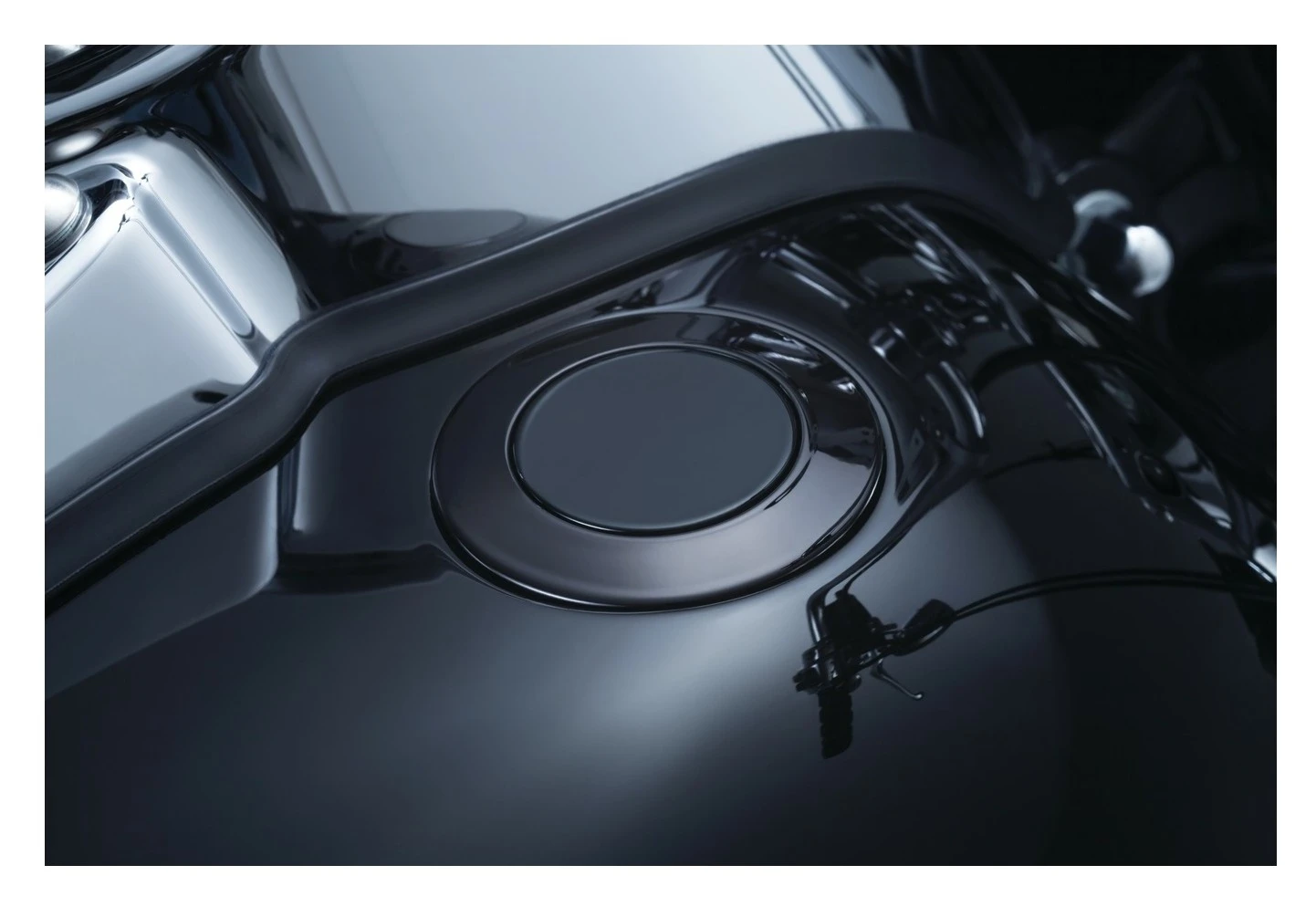 Kuryakyn Pop-Up Vented Gas Cap For Harley 4 Kuryakyn Pop-Up Vented Gas Cap For Harley - Image 2