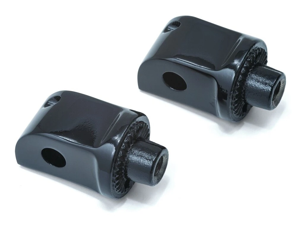 Kuryakyn Rear Splined Foot Peg Adapters For Kawasaki Vulcan 1987-2022 3 Kuryakyn Rear Splined Foot Peg Adapters For Kawasaki Vulcan 1987-2022