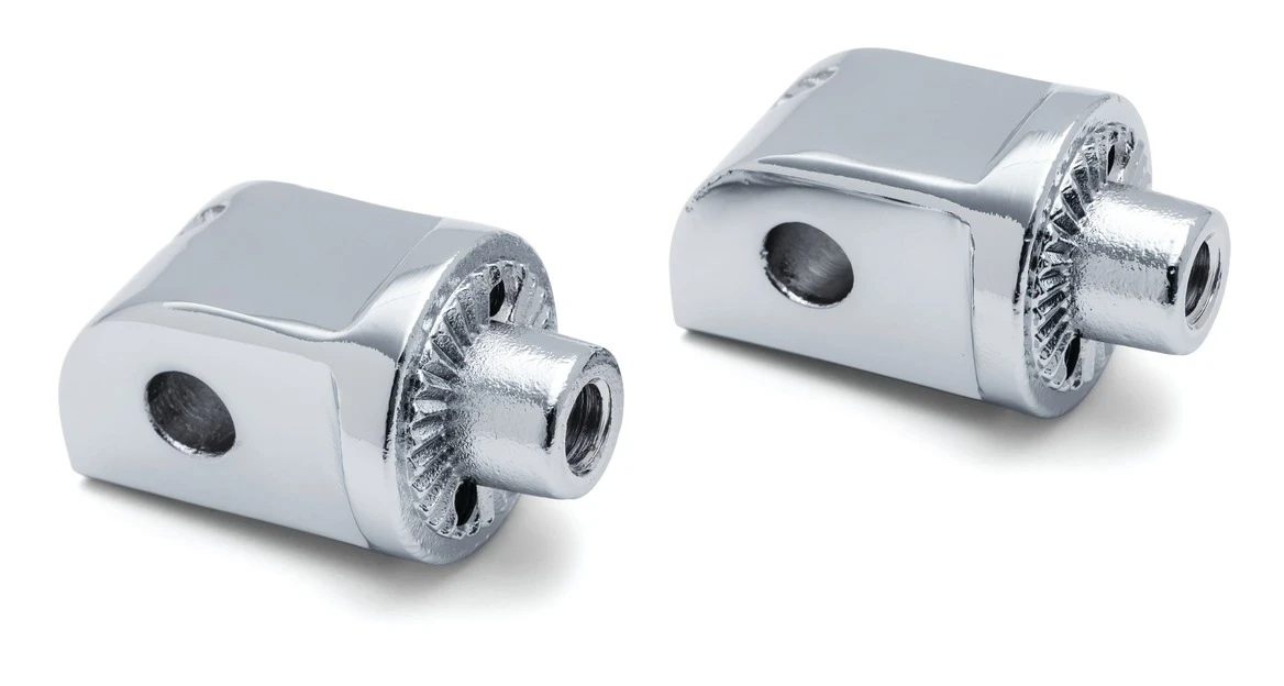 Kuryakyn Rear Splined Foot Peg Adapters For Kawasaki Vulcan 1987-2022 4 Kuryakyn Rear Splined Foot Peg Adapters For Kawasaki Vulcan 1987-2022 - Image 2